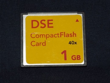 Карта памяти CompactFlash Card DSE 1GB.