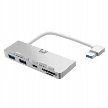 Hc413 алюминиевый USB 3.0 HUB Type-C Hub TF / SD Card