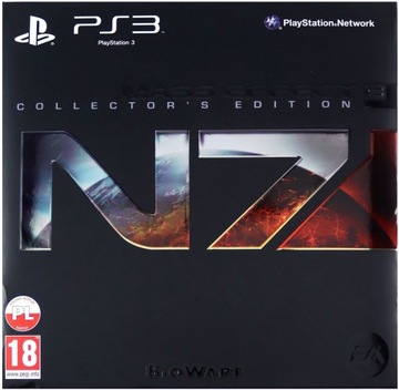 MASS EFFECT 3-COLLECTOR's EDITION-N7 [игра PS3] (поврежденная картонная коробка)