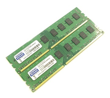 Оперативная память DDR3 Goodram 8GB 2x4gb 1333MHZ CL9 GR1333D364L9 / 8GDC протестирована