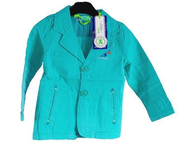 Куртка для мальчиков хлопок зеленый R. 122/128