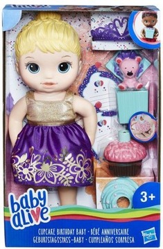 Baby ALIVE день народження лялька аксесуари HASBRO E0596