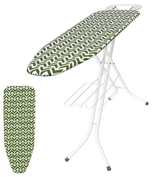 Гладильная доска большая прочная с подставкой для полки