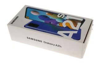 Коробка Samsung Galaxy A21S 32GB blue orig