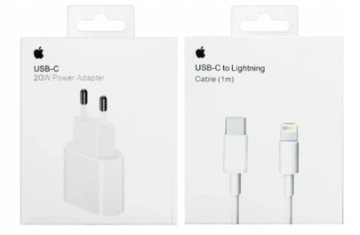 Оригинальное зарядное устройство Apple Lightning, USB 3.1 Type C