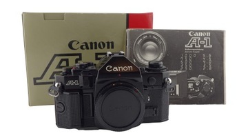 CANON A-1 З CANON 50/1. 8, POWER WINDER A, DATA BACK A