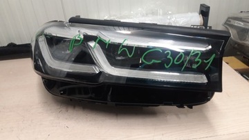bmw 5 g30 lci lift 21 full led prawa adaptive skr