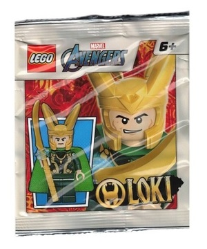 Lego Super Heroes Minifigure Polybag-Локі #242211