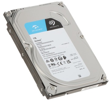 Диск для видеорегистратора HDD-ST1000VX005 1TB 24/7 SkyHawk SEAGATE