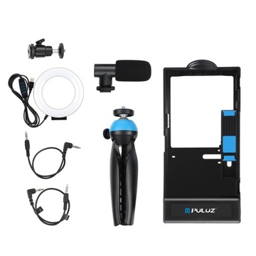 Bluetooth Video Rig with LED Microphone for