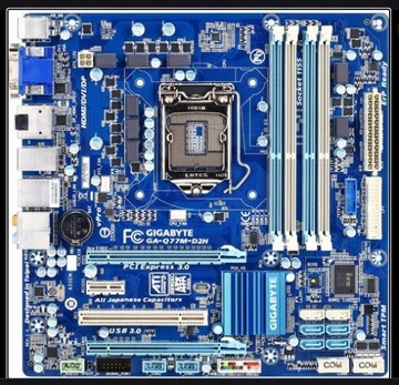 Материнська плата Gigabyte GA-Q77M - D2H socket 1155