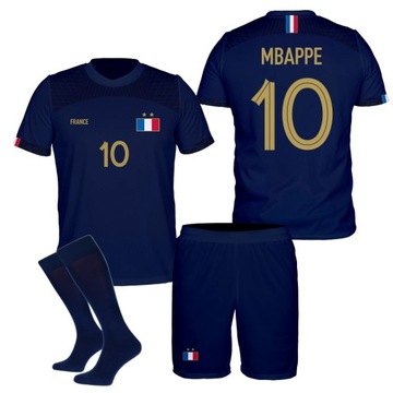 Мбаппе Франция платье футболка шорты гетры ром. 134