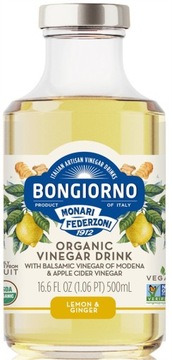 Лимонно-імбирний ароматизований напій з бальзамічним оцтом Modena Bio 500ml B