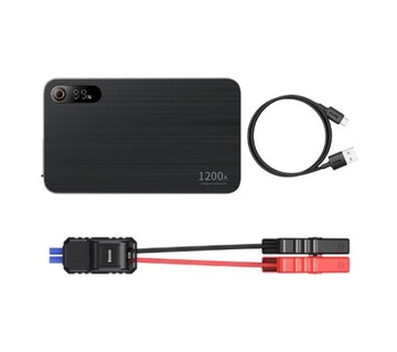 Powerbank Baseus Jump Starter Super Energy Pro+ 12V 12000mAh 2x USB-A