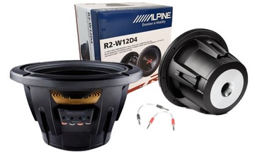 Сабвуфер ALPINE R2-W12D4 30 см двухпроводной (2x4ohm) мощность баса