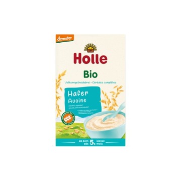 HOLLE BIO ОВСЯНАЯ КАША-НАТУРАЛЬНЫЙ САХАР-250 Г