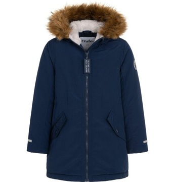 Пальто, Пальто, парку, куртка для хлопчиків з капюшоном, зимова тепла 116 Endo
