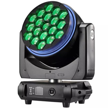 ПОДВИЖНАЯ ГОЛОВКА WASH / BEAM / ROTO + RING 19X40W RGBW