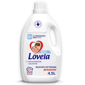 Lovela BABY гіпоалергенне молочко до кольору 4,5 л