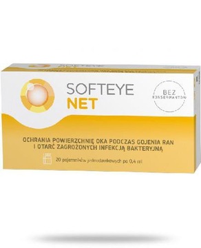 Softeye Net гель для очей 20 контейнерів x 0,4 мл