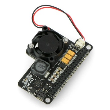 Poe Hat-модуль живлення PoE для Raspberry Pi 4B / 3B + + вентилятор