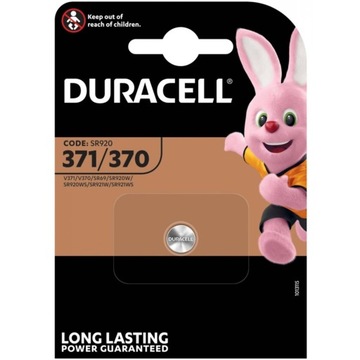 Кнопочная батарея DURACELL 370 371 SR69 1.5 V 1шт