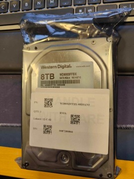 Жорсткий диск Western Digital WD8003FFBX 8TB SATA III 3,5"