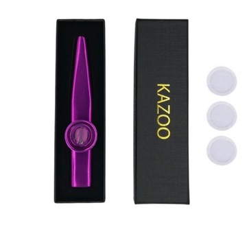 Фиолетовый KAZOO чехол мембрана бесплатно, металл