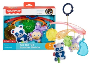 FISHER PRICE КАРУСЕЛЬ ДЛЯ КОЛЯСКИ С ЖИВОТНЫМИ