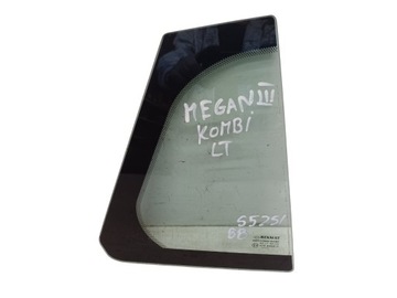 RENAULT MEGANE 3 III KOMBI 09- SZYBA TRÓJKĄTNA DRZWI LEWY TYŁ 43R000015