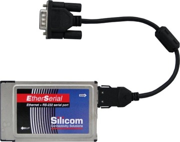 PCMCIA RS232 Silicom апаратний порт послідовний