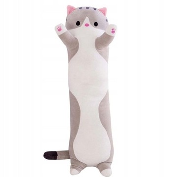 Длинный кот котенок подушка талисман мягкая игрушка 135 см