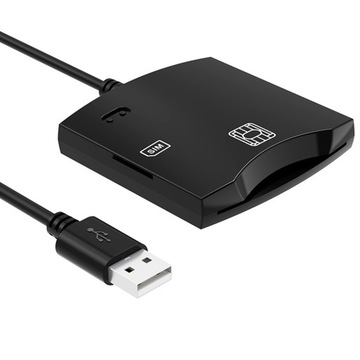 USB SIM Card Reader двойной слот CAC/IC / ID Smart Card Reader адаптер
