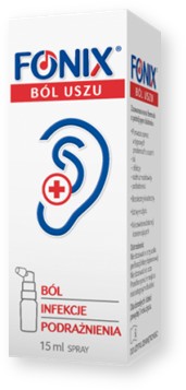 Fonix Ból Uszu Compositum spray do uszu 15 ml