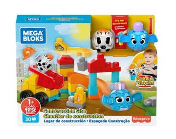 Mega Bloks Строительные Блоки Детская Площадка Большой Красочный