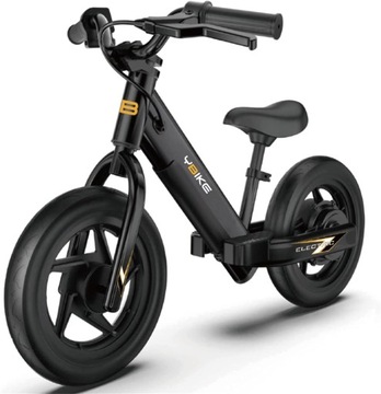 Детский электрический велосипед ybike, 12 колес, 24 в, 100 Вт