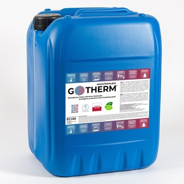 Теплоизоляционная краска GOTHERM 20L (жидкая) цвета!