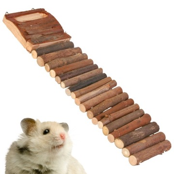 Игрушка для грызунов деревянная лестница Trixie 27 см