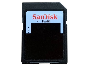 Карта памяти SanDisk SDHC 8 ГБ Class 4