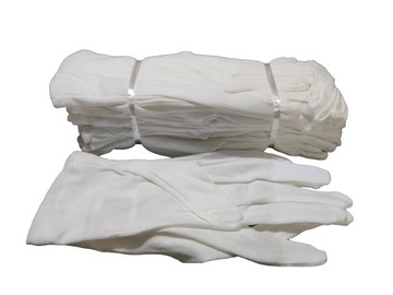 Косметичні рукавички бавовна бавовна - 12 пар