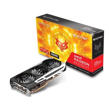 Видеокарта Sapphire RX 6700XT NITRO + 12 ГБ, супер состояние