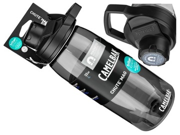 Бутылка для воды CAMELBAK CHUTE MAG CHARCOAL серая 1000 мл / 1 л