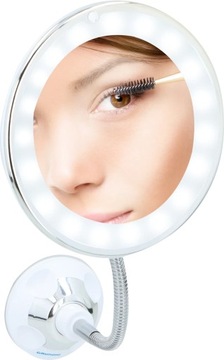 Косметическое увеличительное зеркало со светодиодной подсветкой, настенное зеркало для макияжа GRUNDIG