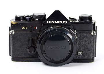 OLYMPUS OM - 2 SLR камера на плівці 35 мм чорний