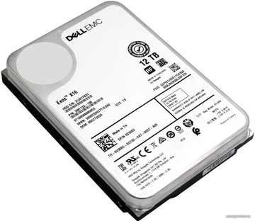 12TB DELL EXOS x16 ST12000NM005G SATA 6Gbps 512E / 4KN RPM 7.2 K SATA