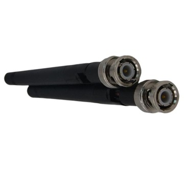 2 Pieces UHF with BNC Connectors, em Receiver Receiver & XS