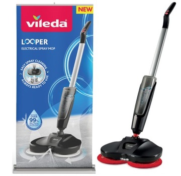 Электрическая вращающаяся швабра Vileda Looper Spray