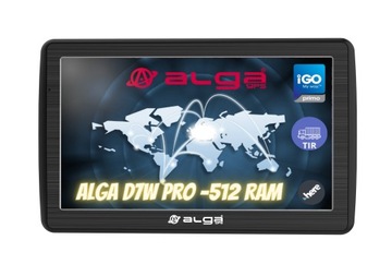 ALGA D7W PRO-512 RAM. iGO Primo ADR, GPS-навігація