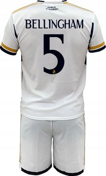 Bellingham футбольный костюм Реал Мадрид комплект Джерси + шорты 164