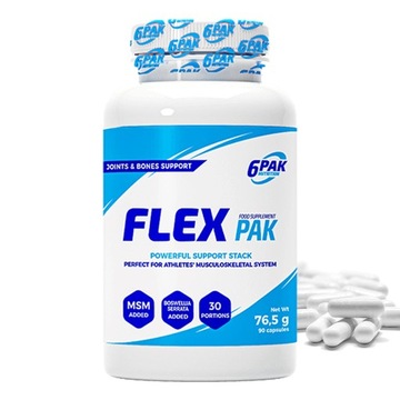 FLEX PAK 90 CAPS сильные суставы костей глюкозамин МСМ